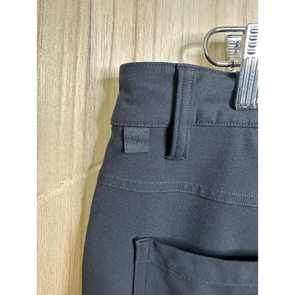 Lululemon Mens‎ Black ABC Commission Cropped Pants Size 31  x 24 Stretch